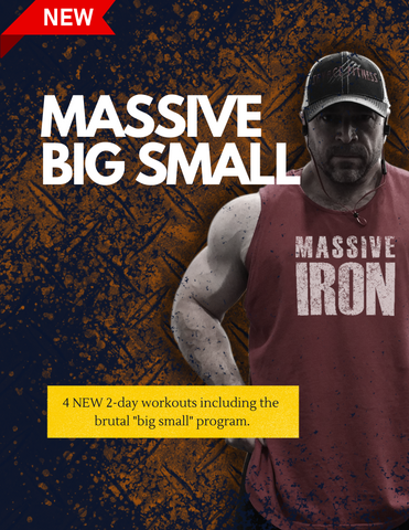 Massive Iron Big/Small 2-Day PDF (Includes 5 Workouts)