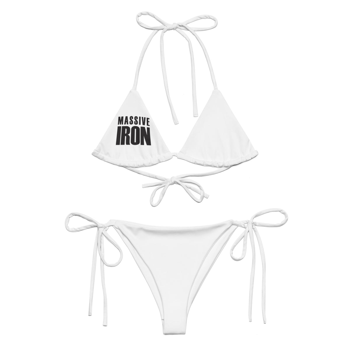【関税&送料込】Off White Recycled Lycra Bikini Off-White(オフホワイト) 水着・ビーチグッズ(レディース