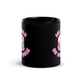 Donut Bulk Black Glossy Mug