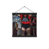 Massive Squat Poster with hangers