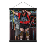 Massive Squat Poster with hangers
