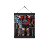Massive Squat Poster with hangers