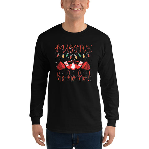 Massive Ho Ho Ho Men’s Long Sleeve Shirt