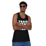 Train Weak Look Weak Men’s premium tank top