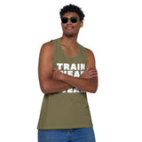 Train Weak Look Weak Men’s premium tank top