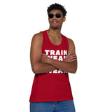 Train Weak Look Weak Men’s premium tank top