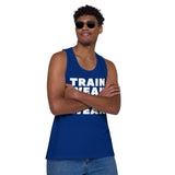Train Weak Look Weak Men’s premium tank top