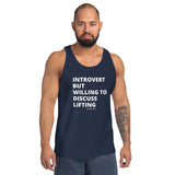 "Introvert" Men's Tank Top