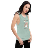 "Chonk Life" Ladies’ Muscle Tank