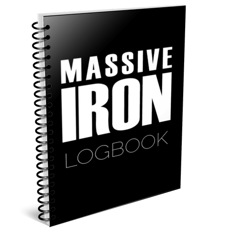 Massive Iron Training Logbook - 220 Pages