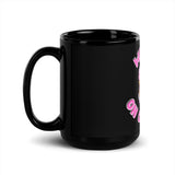 Donut Bulk Black Glossy Mug