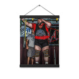 Massive Squat Poster with hangers