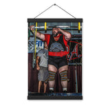 Massive Squat Poster with hangers