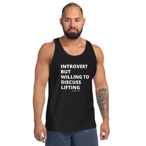 "Introvert" Men's Tank Top