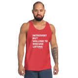 "Introvert" Men's Tank Top