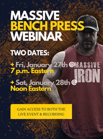 Bench Press Seminar/Webinar