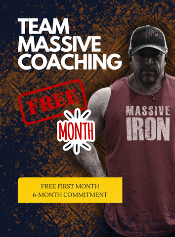 Massive Iron Coaching - FREE MONTH w/6 Month Commitment