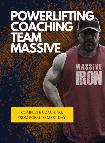 Powerlifting Coaching Team Massive - 10 Month Commitment