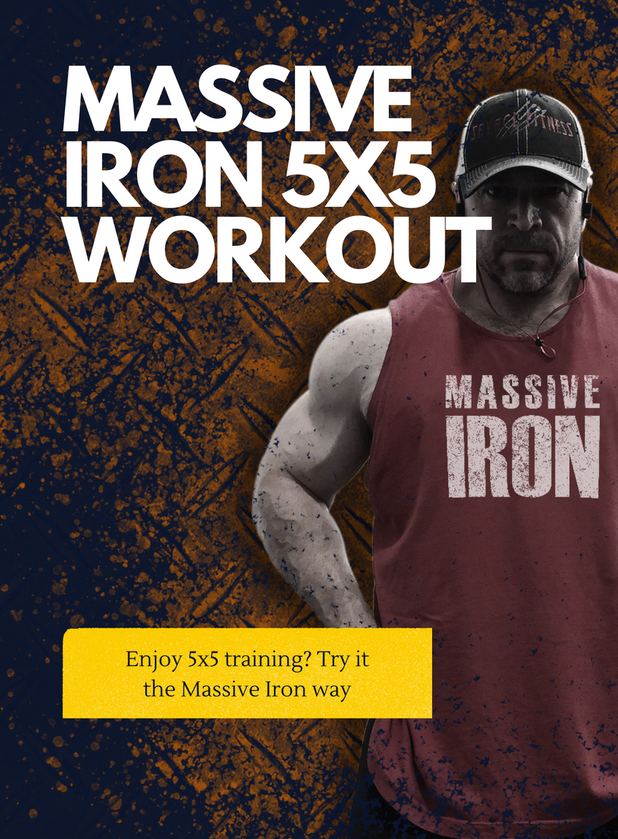 Massive Iron 5x5 Powerbuilding Workout PDF Super Living Today