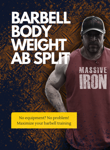 Barbell and Bodyweight A/B Split Workout PDF