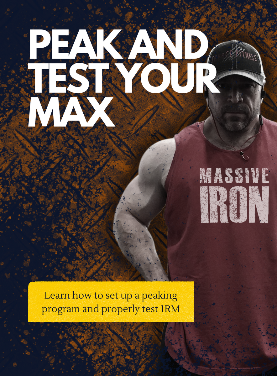 How to Peak - Test Your ONE REP MAX PDF – Super Living Today