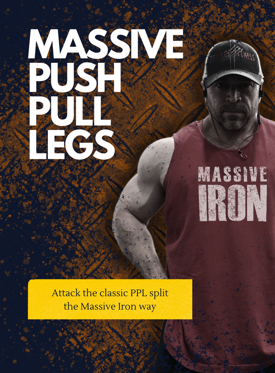 Iron Splits Massive Iron Push, Pull, Legs Split – Super Living Today