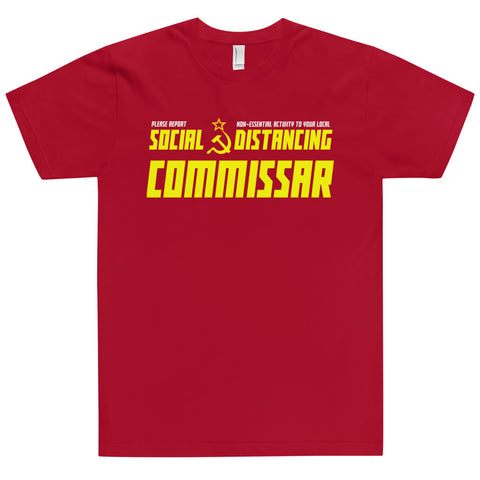"Social Distancing COMMISSAR" T-Shirt