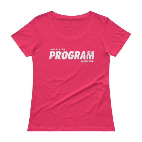 "Eff Your Program" Ladies' Scoopneck T-Shirt