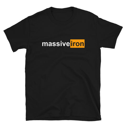 "Massive Iron - the Hub of Lifting" Short-Sleeve Unisex T-Shirt