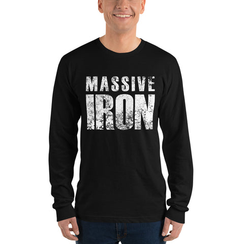 "Massive Iron" Long sleeve t-shirt