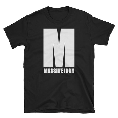"M" Massive Iron Short-Sleeve Unisex T-Shirt