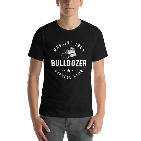 "Barbell Club - Bulldozer" Unisex t-shirt